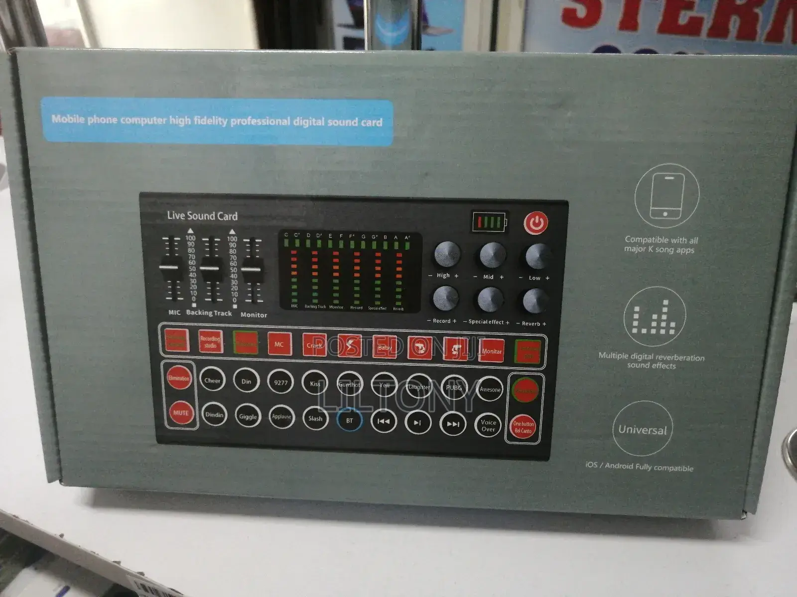 Professional Digital Sound Card