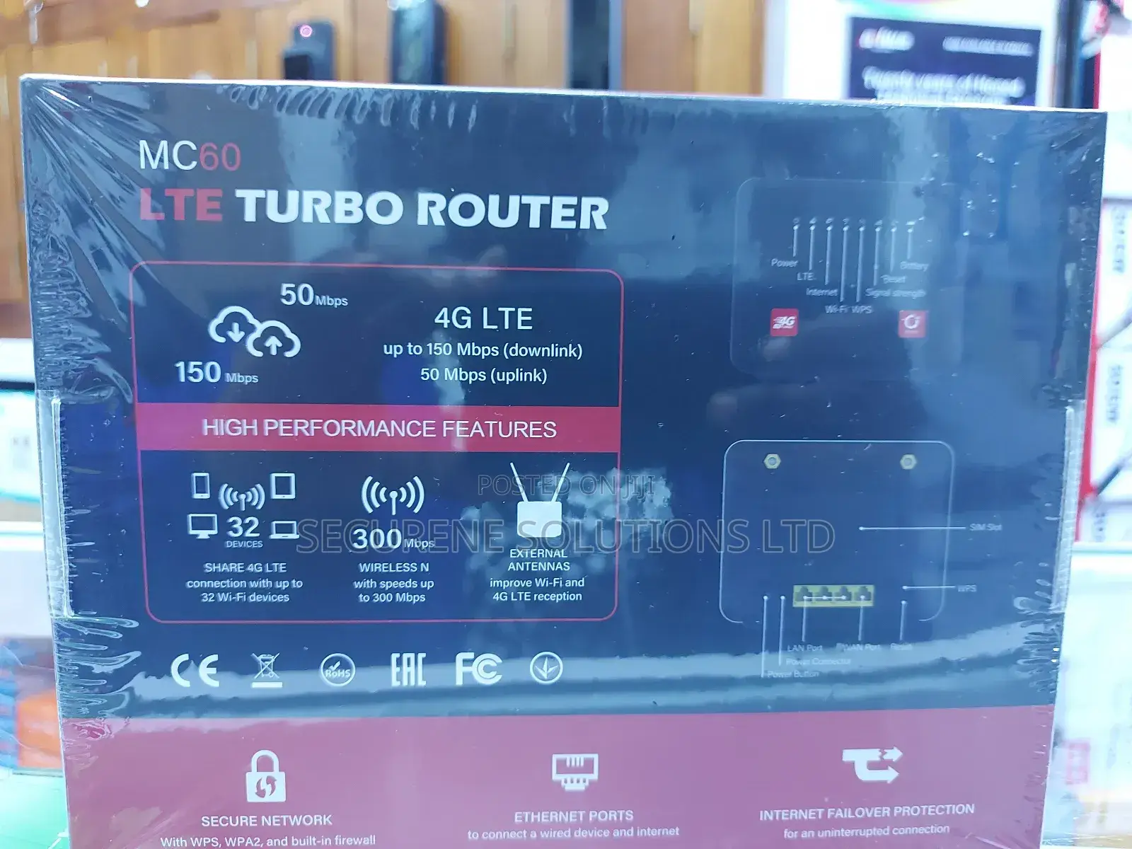 Olax Lte Turbo Router (Model Mc60)