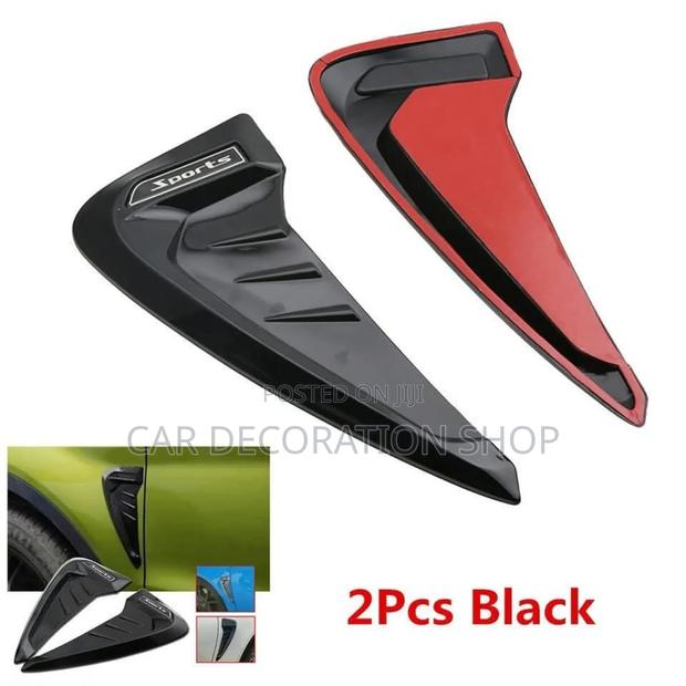 Car Decorative Air Flow Duct Racing Side Scop - thumbnail 3