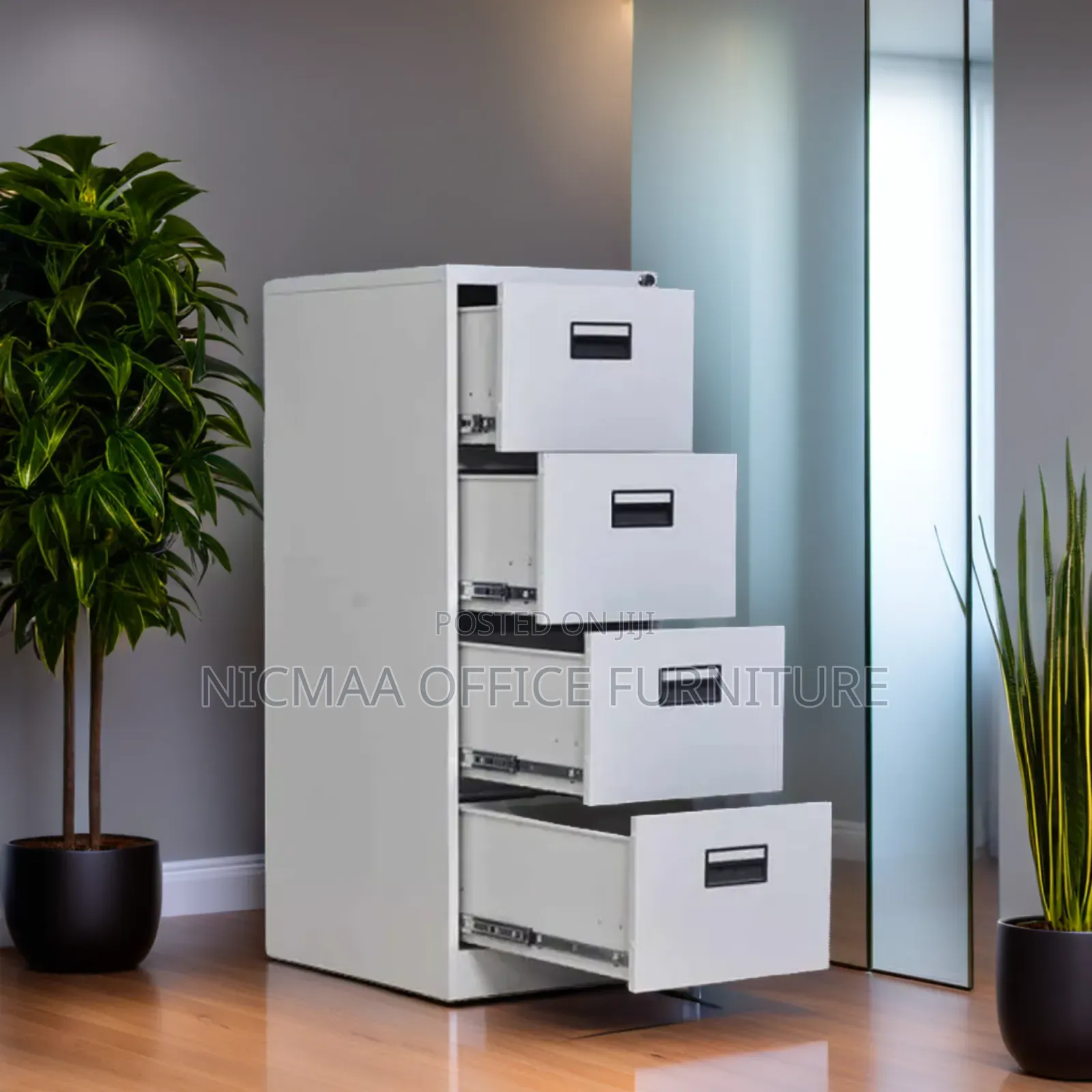 4-Drawer File Cabinet