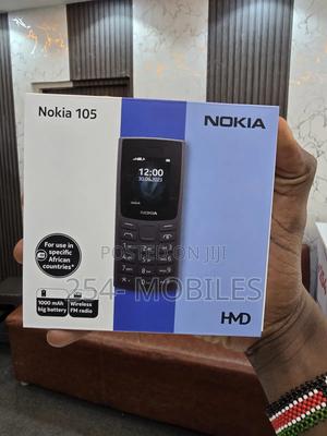 New Nokia 105 Black - main view