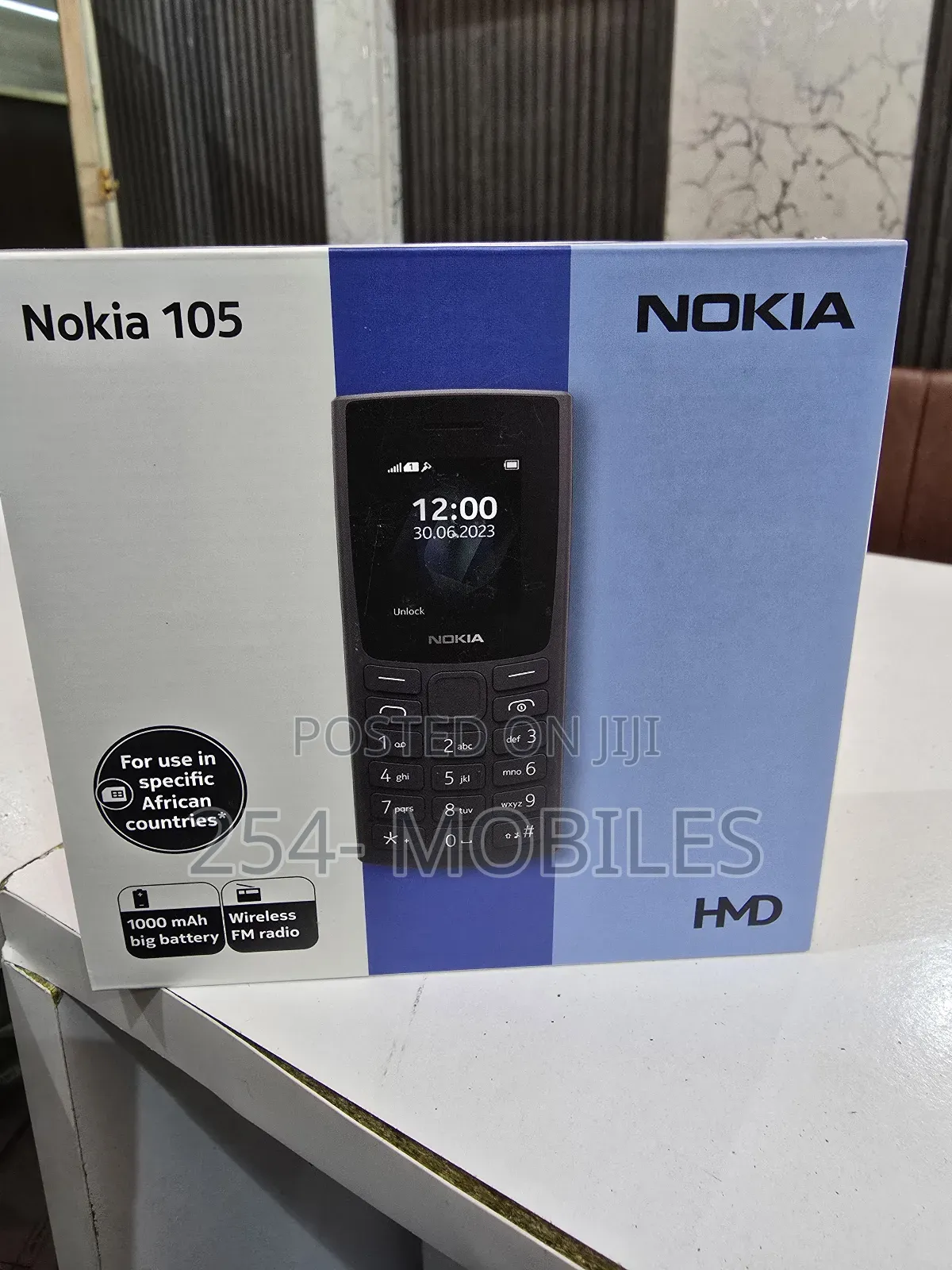 New Nokia 105 Black
