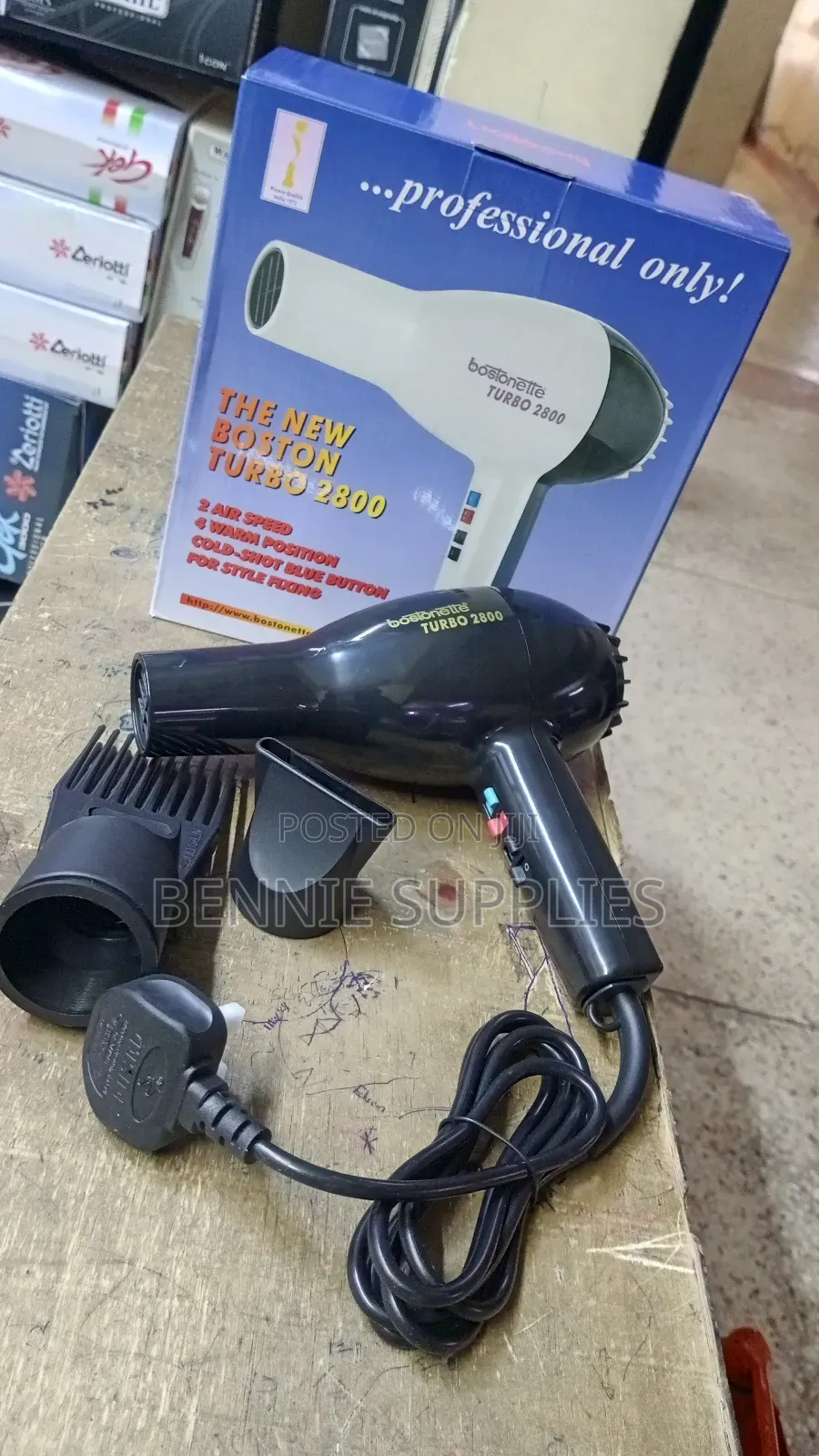 New Boston Professional Hair Dryer/ Boston Blowdry