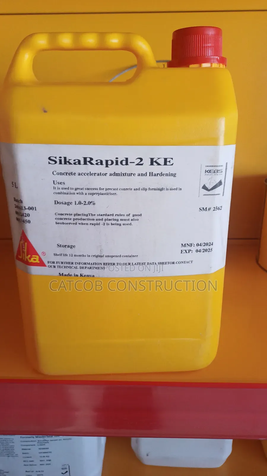 Sikarapid 2 Ke Cabro Fast Setting