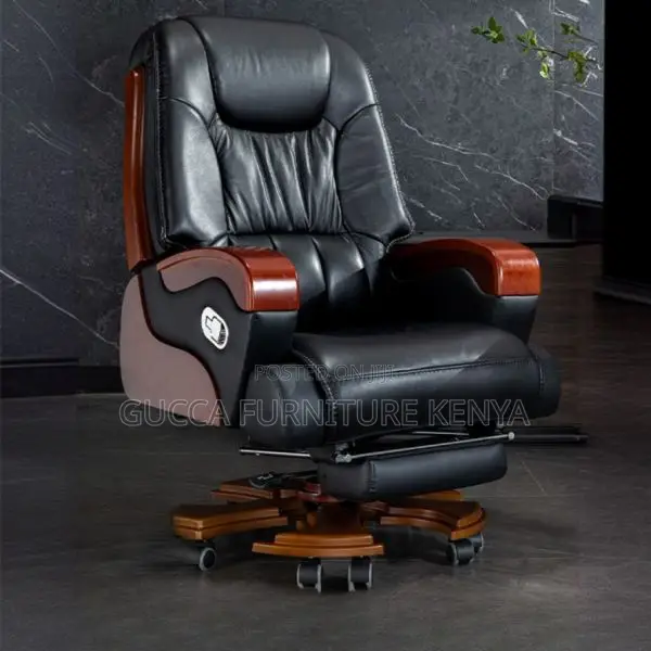 Office Chairs:Tilt Classic Midnight Black Executive Chair