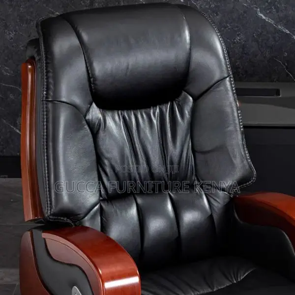 Office Chairs:Tilt Classic Midnight Black Executive Chair