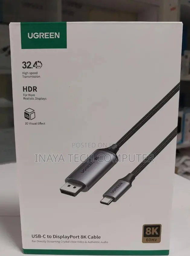 Ugreen Usb-C to Dp Cable - Cm556