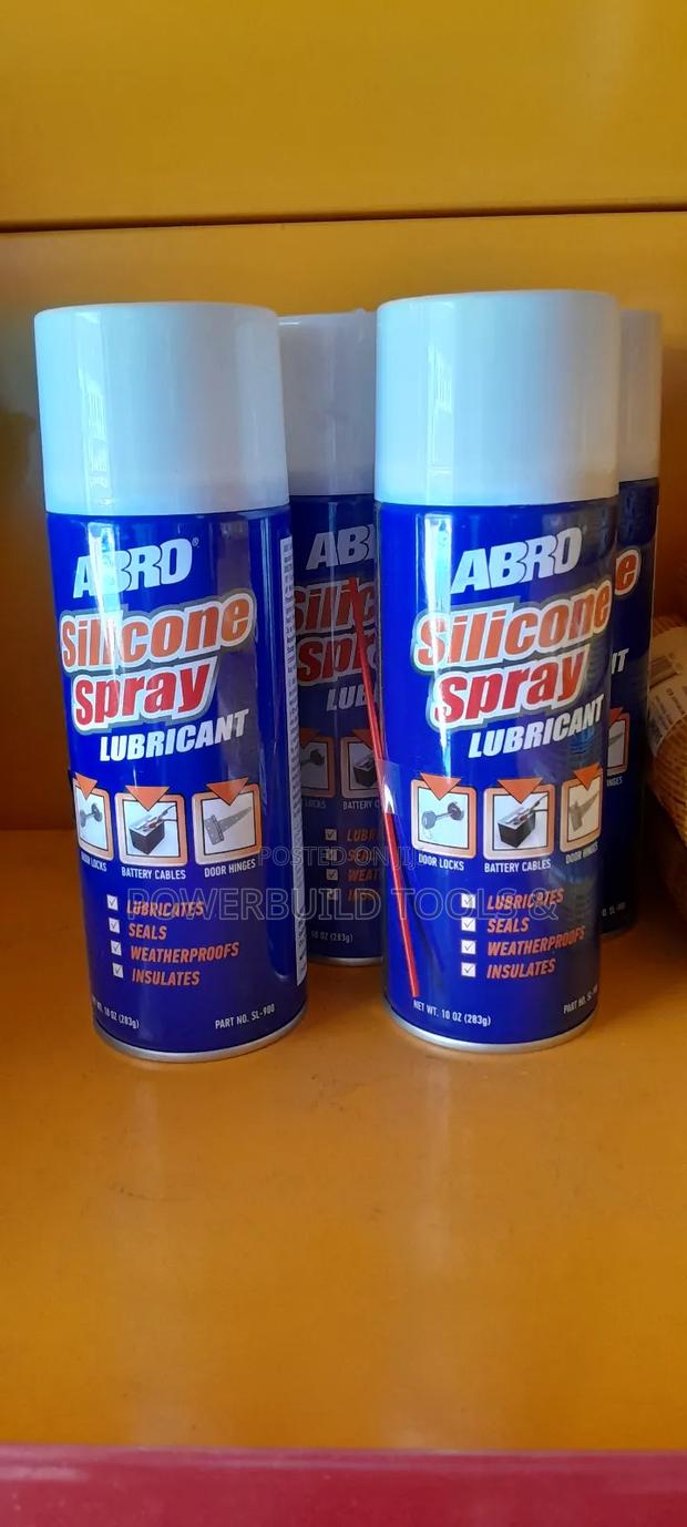 Abro Silicone Spray Lubricant