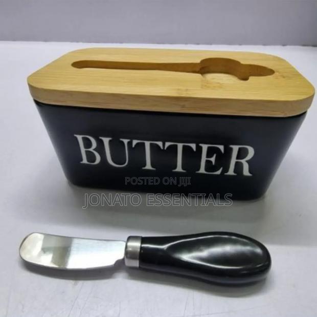 Butter Dish and Storage Box With a Butter Knife - thumbnail 2