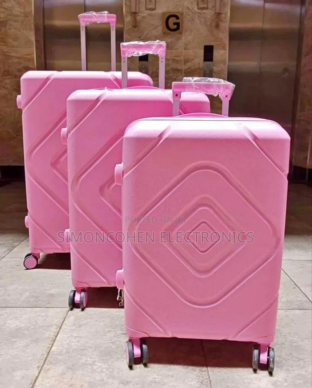 Unbreakable Double Zip Rubber Suitcase (Size 1) - main view