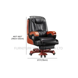 Office Chairs: Recliner Classic Leather Executive Chair