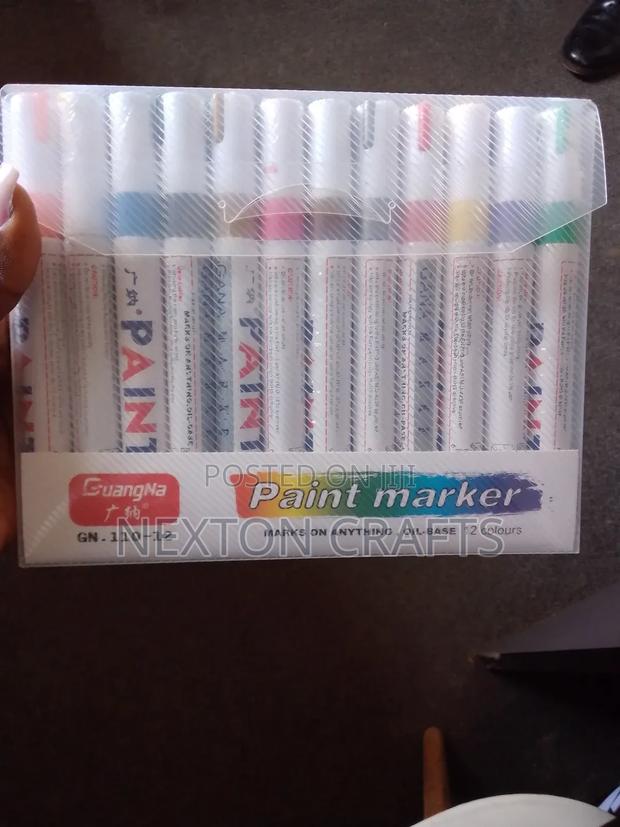 Paint Marker Pens 12pcs - thumbnail 3