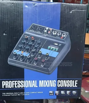 Professional 2 Channel Mixing Console