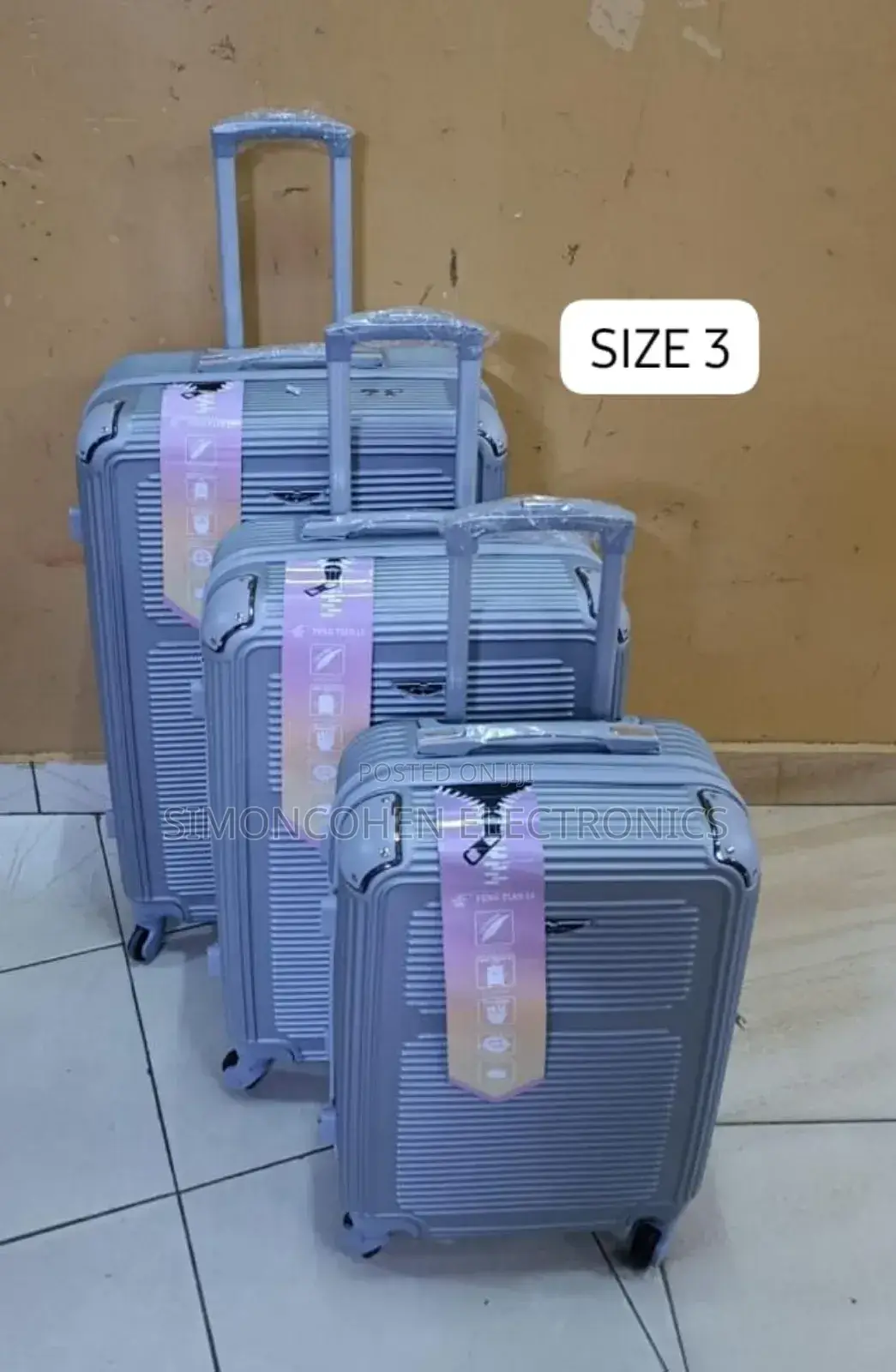 Fibre 3 in 1 Suitcase Set (Size 3)