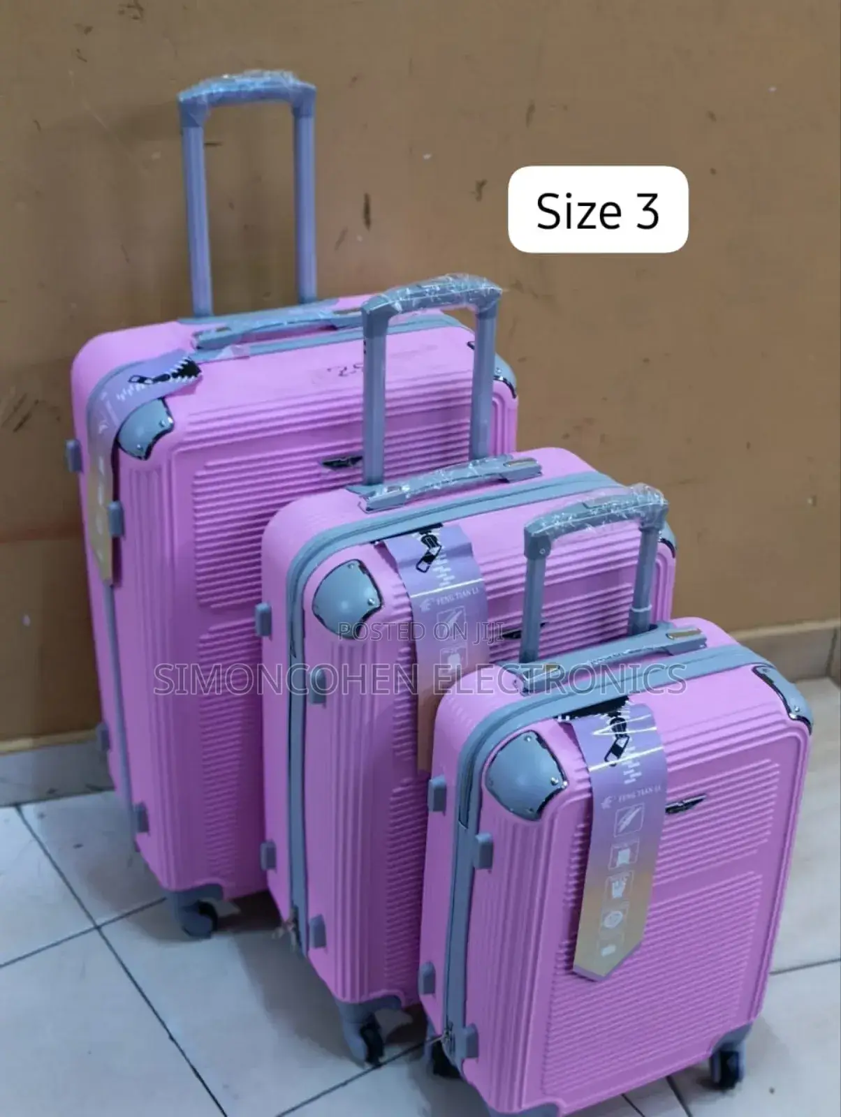 Fibre 3 in 1 Suitcase Set (Size 3)