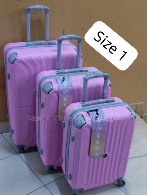 Zip Enclosure 3 in 1 Fibre Suitcase