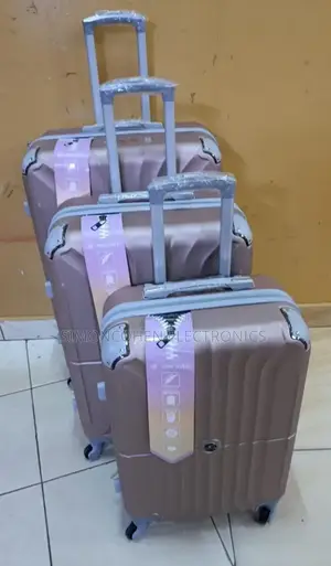 Zip Enclosure 3 in 1 Fibre Suitcase
