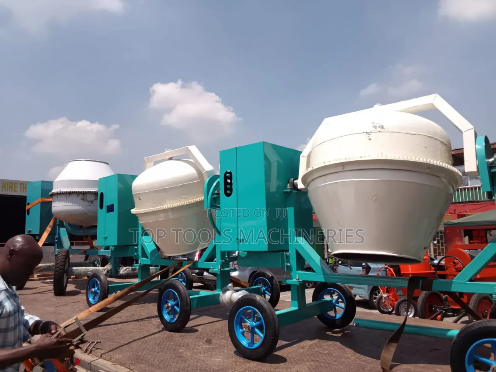 Windsor Uk 400l Concrete Mixer With Diesel Engine