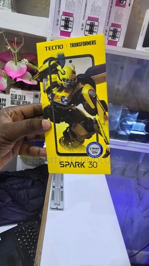 New Tecno Spark 30 128 GB Black - main view