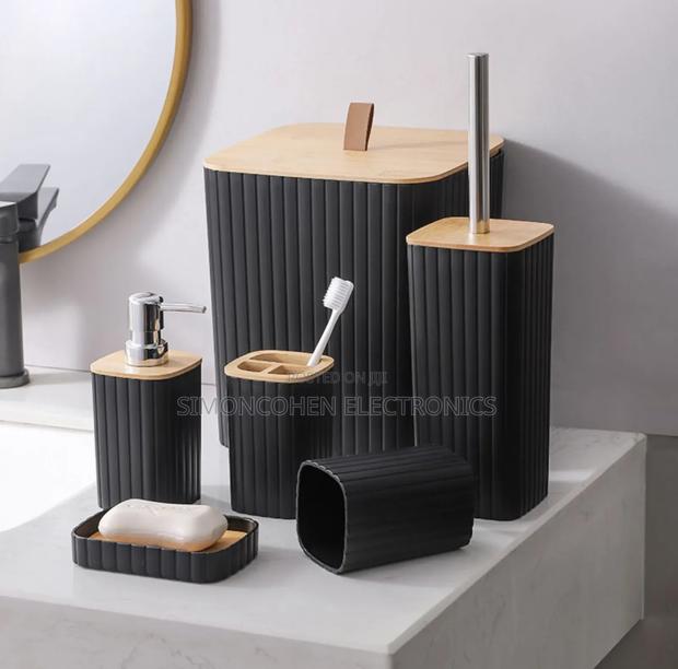6 in 1 Bathroom Accessories Set - main view