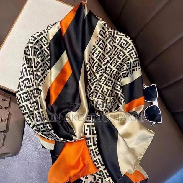 Silk Designer Scarf - main view