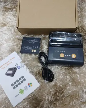 Printers-Mini Bluetooth Thermal Printer 80mm Portable