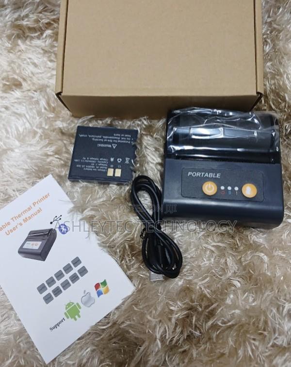 Printers-Mini Bluetooth Thermal Printer 80mm Portable - main view