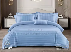 Quality Cotton Duvet Cover Set With 4 Pillowcases