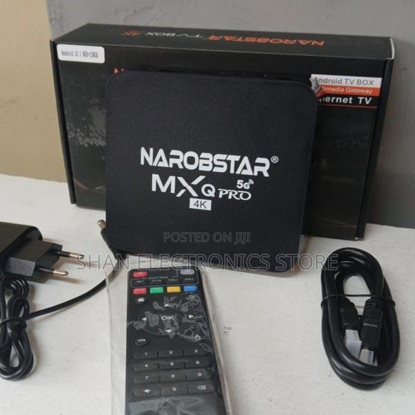 Black 16+256gb Rom Record-Breaking MXQ Wi-Fi Smart Tv Box