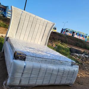 White Bed #Chester Modern Bed - thumbnail 2