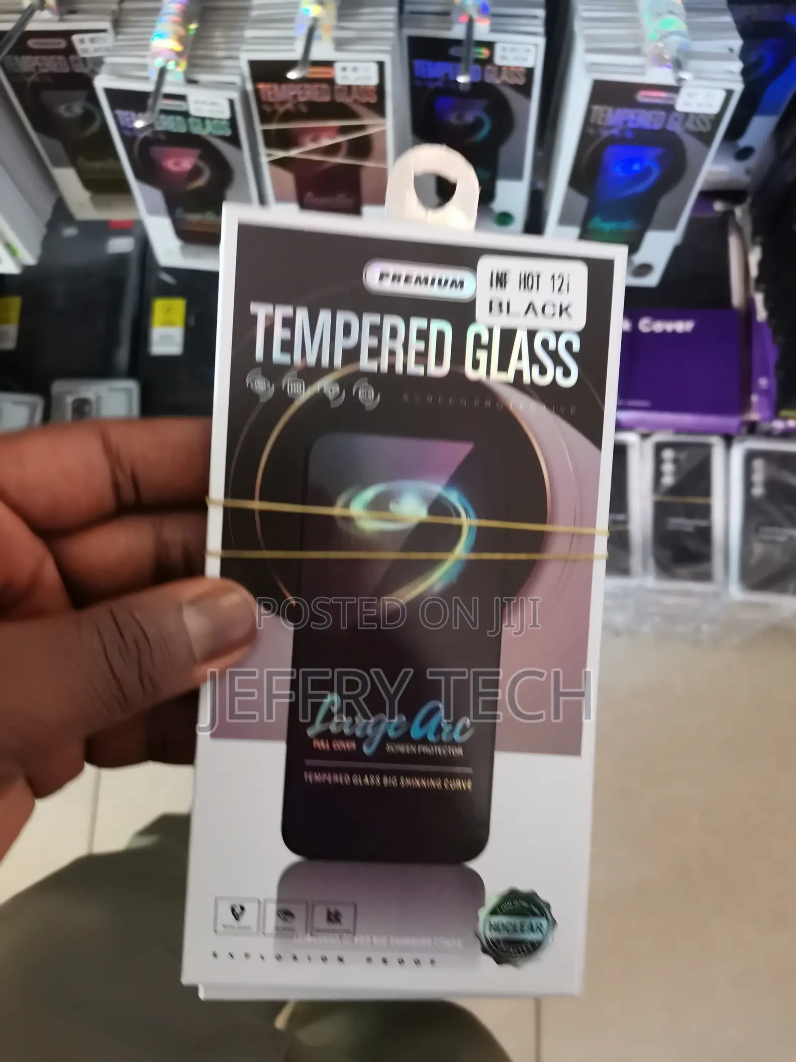Tremolite Privacy Glass Screen Protector for Infinix Hot 12i