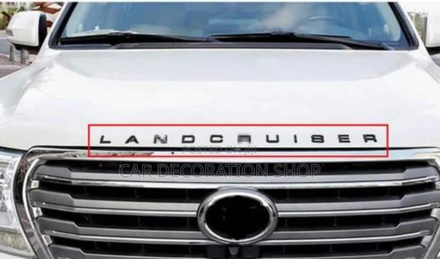 Bonner Land Cruiser Letter Decal Replacement Badge