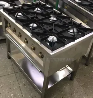 Commercial Kitchen 6 Burner High Pressure Gas Cooker