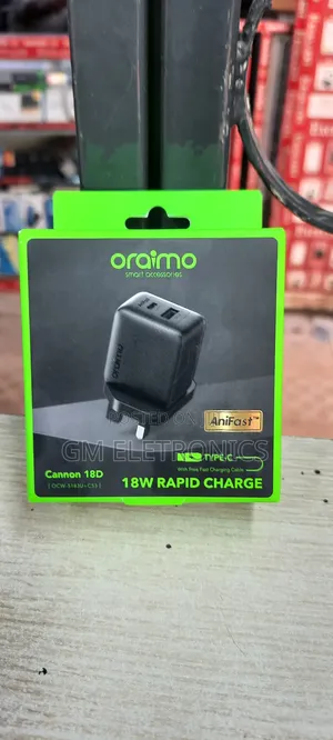 Oraimo Cannon 18d 18w Type-C Wall Charger Kit