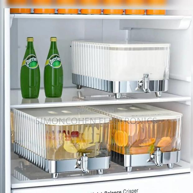 Glass Beverage Dispenser With Clamp Lid - main view