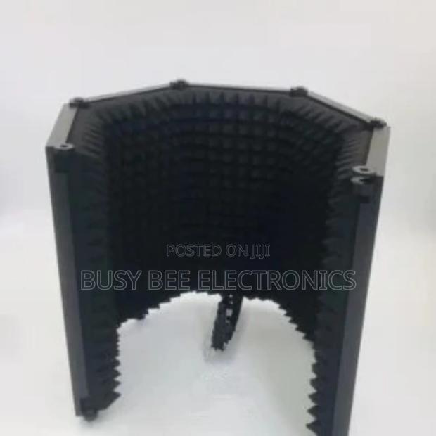 5 Panel Studio Mic Isolation Shield Vocal Recording Booth
