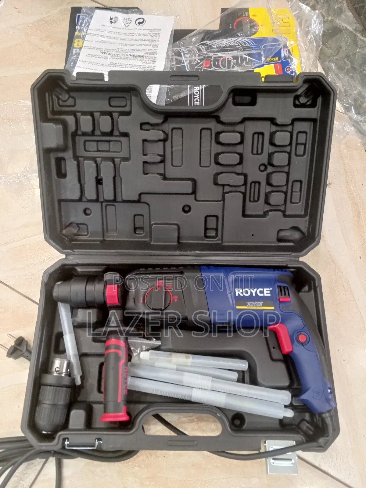 Royce Hilt/Rotary Hammer Drill