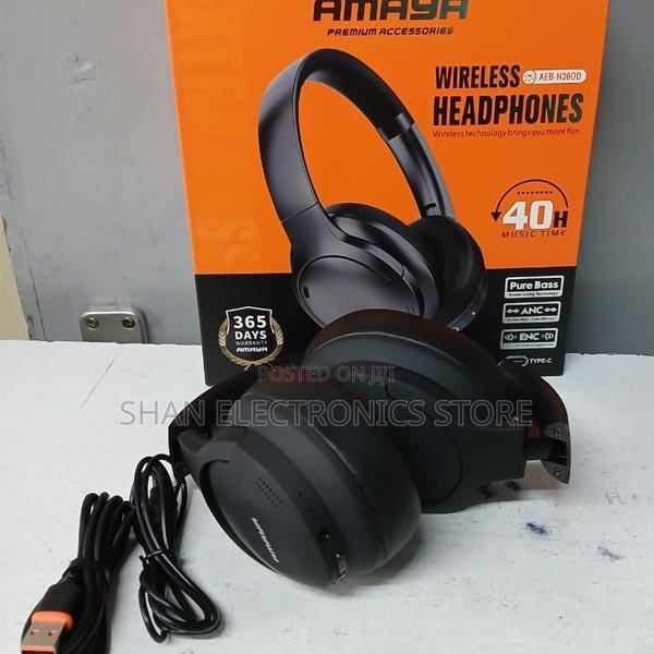 Original >>Amaya Aeb-H360d Wireless Bluetooth Headphones - main view