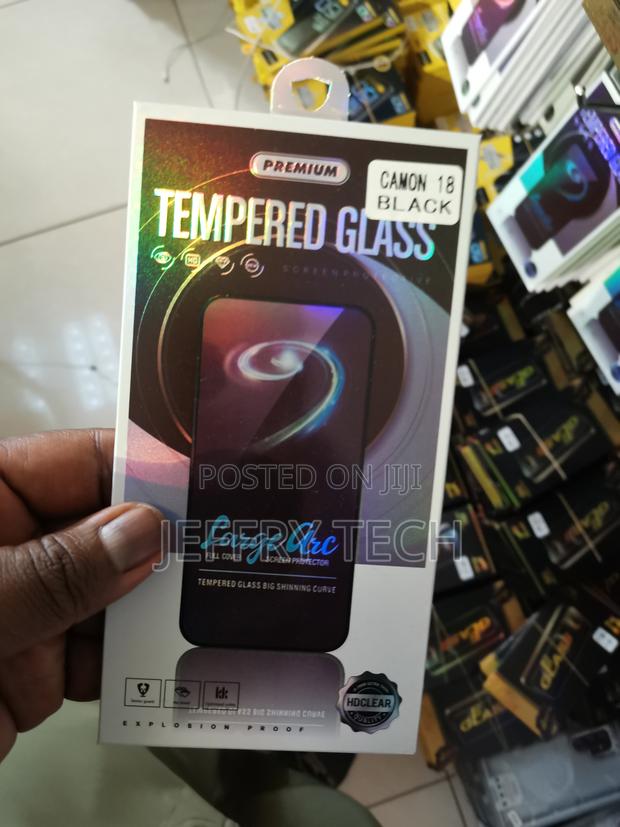 Kjyf Tecno Camon 18 Privacy Screen Protector Tempered Galss - main view