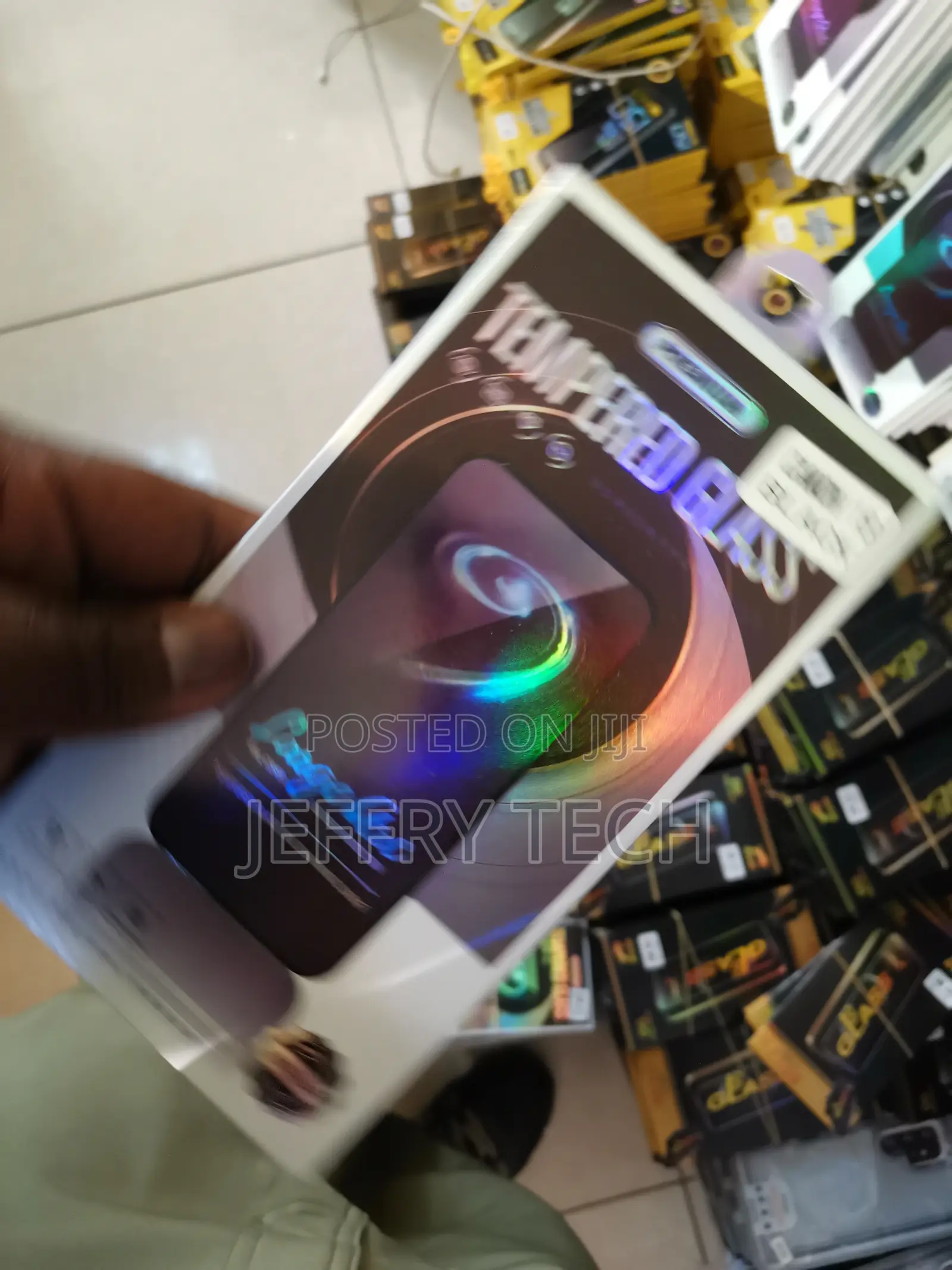 Kjyf Tecno Camon 18 Privacy Screen Protector Tempered Galss