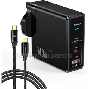 Usams 140w Gan Fast Wall Charger - Cc171