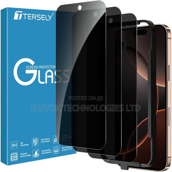 Privacy Screen Protector for iPhone 16 Pro Max 3-Pack