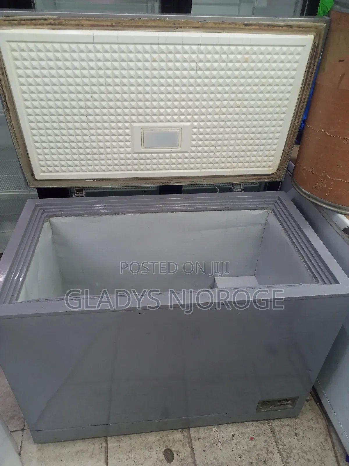 Perfect Freezer Silver in Colour 400l