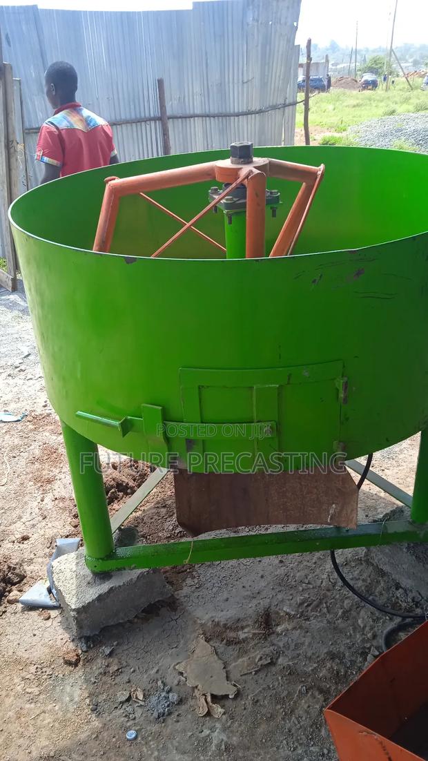 Pan Mixer Machine - main view