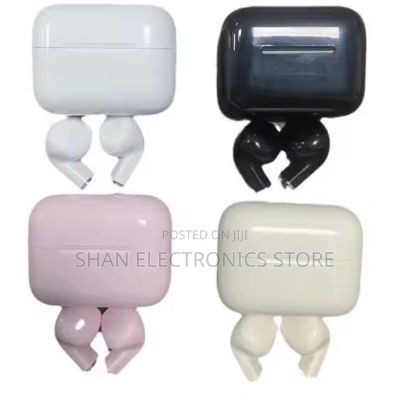 Black/White Pro 5s TWS Earbuds Headphone Wireless Earphone - main view