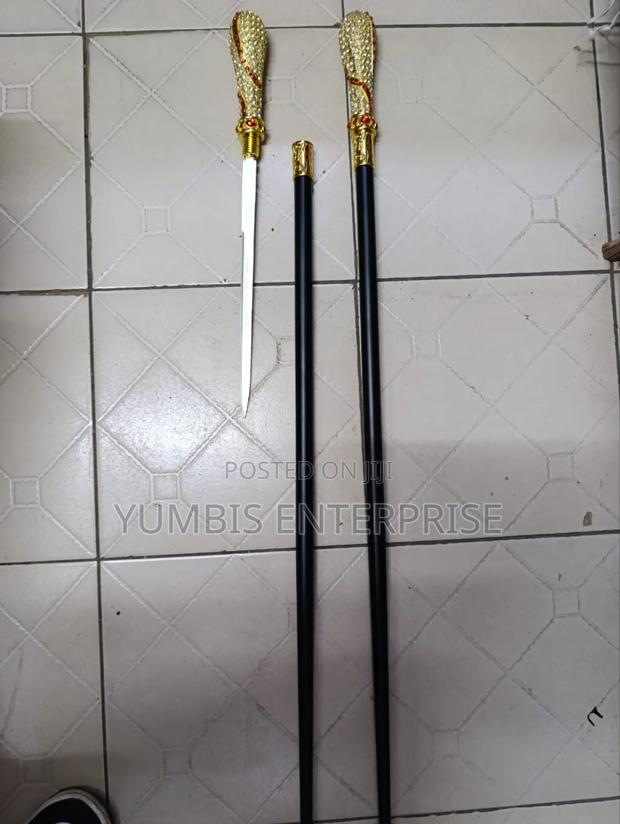 Fancy Designed Walking Sticks.
With Sword at 5500 - main view