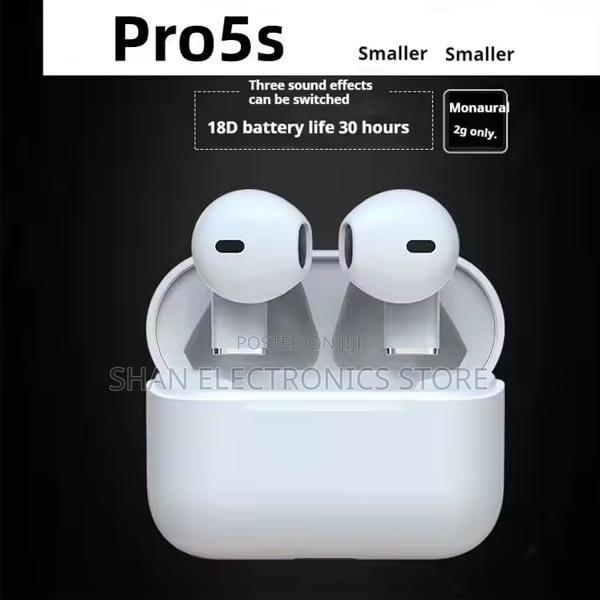 New in-Ear True Wireless Stereo Air Pro 5s Earbuds
