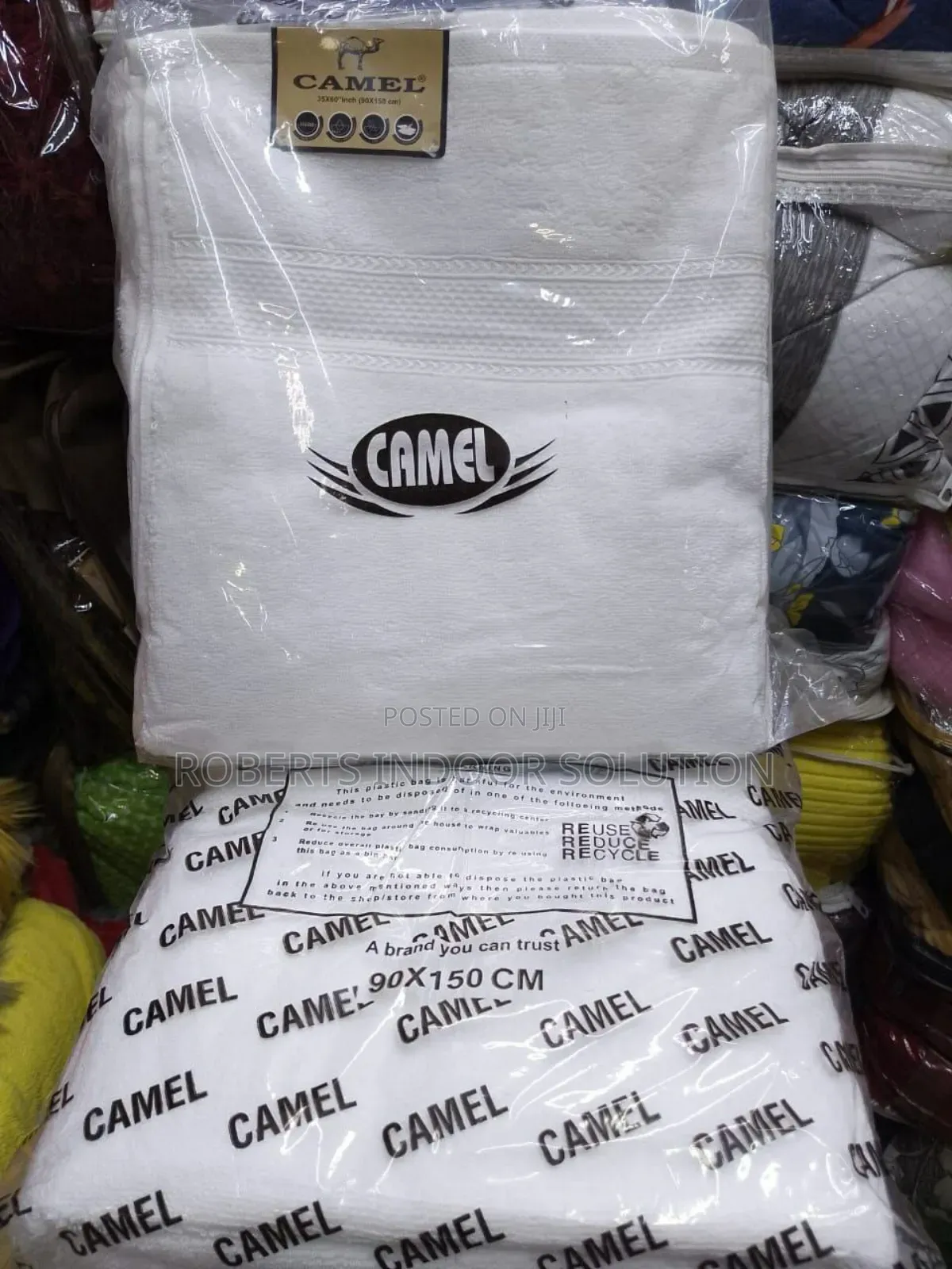 White Large Towel Available