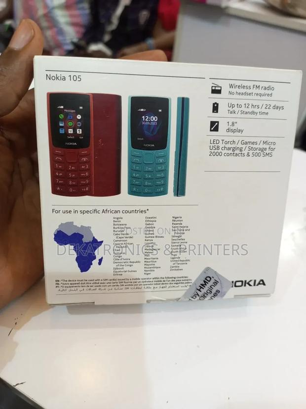 New Nokia 105 4G Black - thumbnail 2