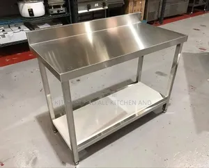 Stainless Steel 4*2 Ft Worldclass Work Table